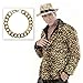 Produktbild Massive Armkette gold Goldenes Armband Rapper Goldkette Hip Hop Pimp Armschmuck Zuhälter Proll Goldschmuck Prolet Schlager Party Fasching Bad Taste Mottoparty Accessoire Karneval Kostüm Zubehör