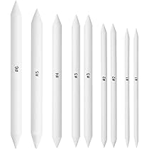 Kit Sfumini Da Disegno HASLED - 66 Pezzi, Punte Rotonde E Appuntite, Per Artisti - Foto 6