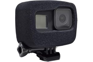 HLEESH Foam Windslayer Cover for GoPro Hero 8 Wind Noise Reduction Sponge Muffler Housing Case for Audio Video Recording