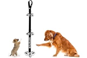 ZatRuiZE Doorbell Dog Puppy Potty Training Bells for Door Knob - Length Adjustable Dog Cat House Toilet Training Door Bell