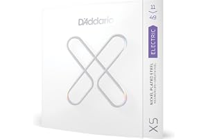 D'Addario Gitarrsträngar – XS Belagda Elgitarrsträngar – Förlängd livslängd för 6-strängade gitarrer – XSE1149 – Medium, 11-4