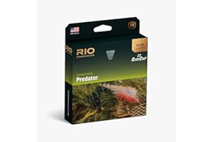 RIO PRODUCTS Rio Elite Predator Fly Line, Designed to Cast Large & Heavy Flies, Low-Stretch & Ultra-Slick Performance, 100ft