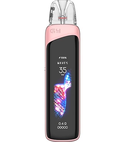 Uwell Caliburn G4 PRO Stripe Black mit OLED und 1800 mAh Akku