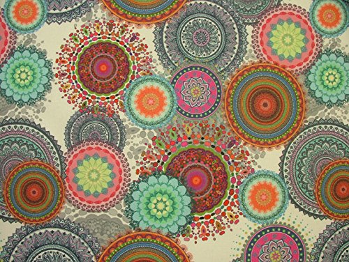 „Mini Prints“ 100% Baumwolle Stoff – Multi Verwendung Vorhang Jalousie Quilting Craft – Kaleidoskop – Meterware - 3