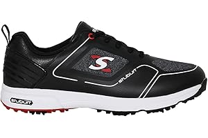 Stuburt Mens XPII Spiked Synthetic Microfibre Waterproof Golf Shoes