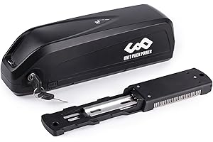 DICHOU 36V/48V/52V Electric Bicycle Battery with Charger/Safe Lock/USB Port/Power Indicator, Ebike Battery for 100-1500W Motor