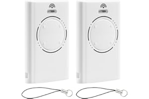SELURK Juego de 2 Mandos a Distancia 4 Canales 868 MHz para Puerta de Garaje Compatible con FAAC XT2 868 SLH, DL2 868 SLH, T2/T4 868 SLH, TML2/TML4 868 SLH, XR2 868 y RP 868 SLH – Frecuencia Segura, 50 m