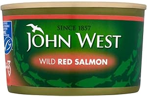 JOHN WEST John Far West Red Salmon (213g) - Paquet de 6