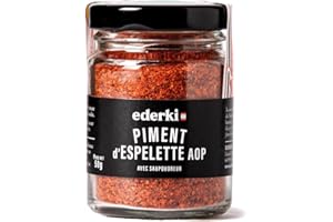 EDERKI - Piment d'Espelette AOP avec saupoudreur 50g