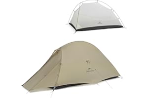 Naturehike Cloud up Pro Tienda de Campaña Ligera para 1 Persona, Fácil de Montar, a Prueba de Viento y Resistente al Agua, Tienda de Cúpula para Viajes al Aire Libre Senderismo