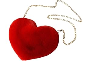 Harilla Stilvolle Herz-Umhängetasche für Mädchen, leicht, Handtasche, Geldbörse, Kette, Umhängetasche für den täglichen Gebrauch im Freien