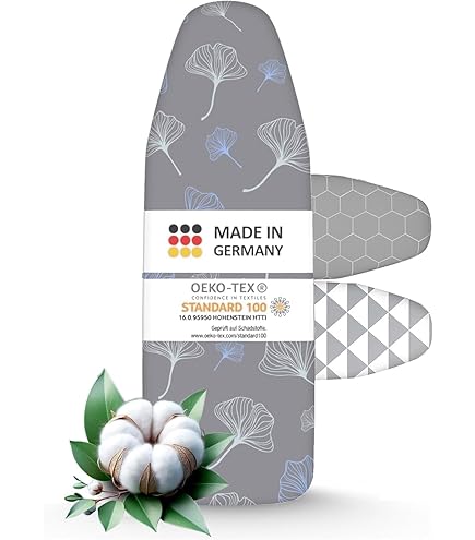 Housse De Planche à Repasser Rembourrée Avec Revêtement Argenté