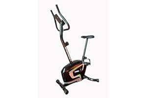 FIT4HOME LTD Fit4home Exercise Bikes Fitness Bike Home Gym Workout Equipment Stationary Indoor Trainer With Bluetooth Adjustable Tension LCD Monitor Phone Holder | KPR65910 Black