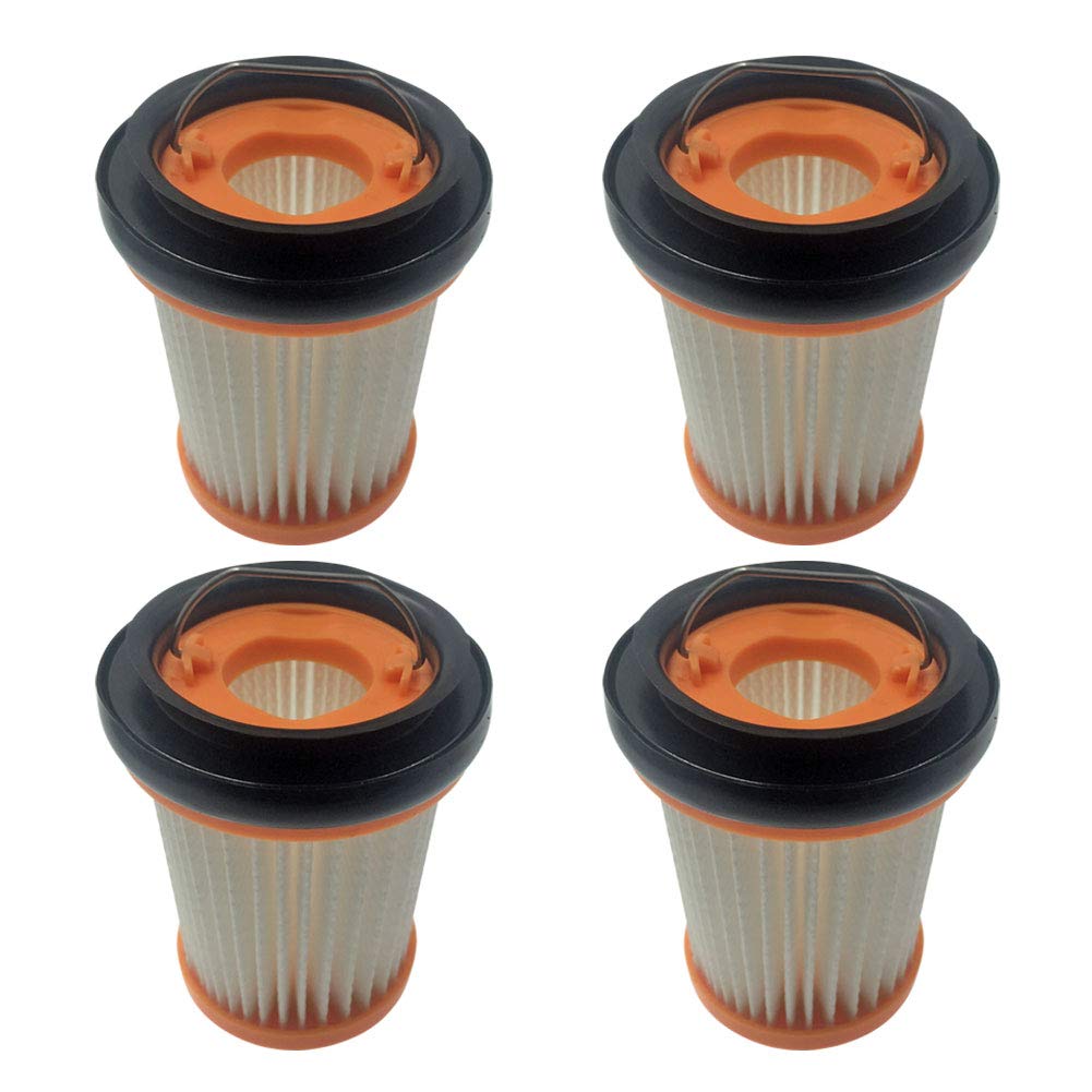 4 Pack HEPA Fabric Filter for Shark ION W1 Cordless Handheld WV200 WV201 WV205 WV220 Vacuum,Compare to Part # XHFWV200