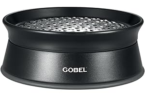 Yoocook - Twister Râpe-Zesteur - Râpe les Épices - Zeste les Agrumes - Grille à Picots Pour une Texture Optimale - Réceptacle + Glissière Pratiques pour Récupérer Toute la Matière - Entretien Facile