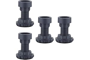 JISADER 4X Anti-Vibrations-Pads Waschmaschine Fuß Pads Unterstützung Sockel Waschmaschine Stabilisator Hause Bad Wäsche, Durchmesser 7cm