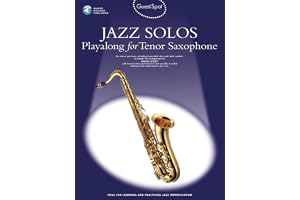 Guest spot: jazz solos playalong for tenor saxophone +cd