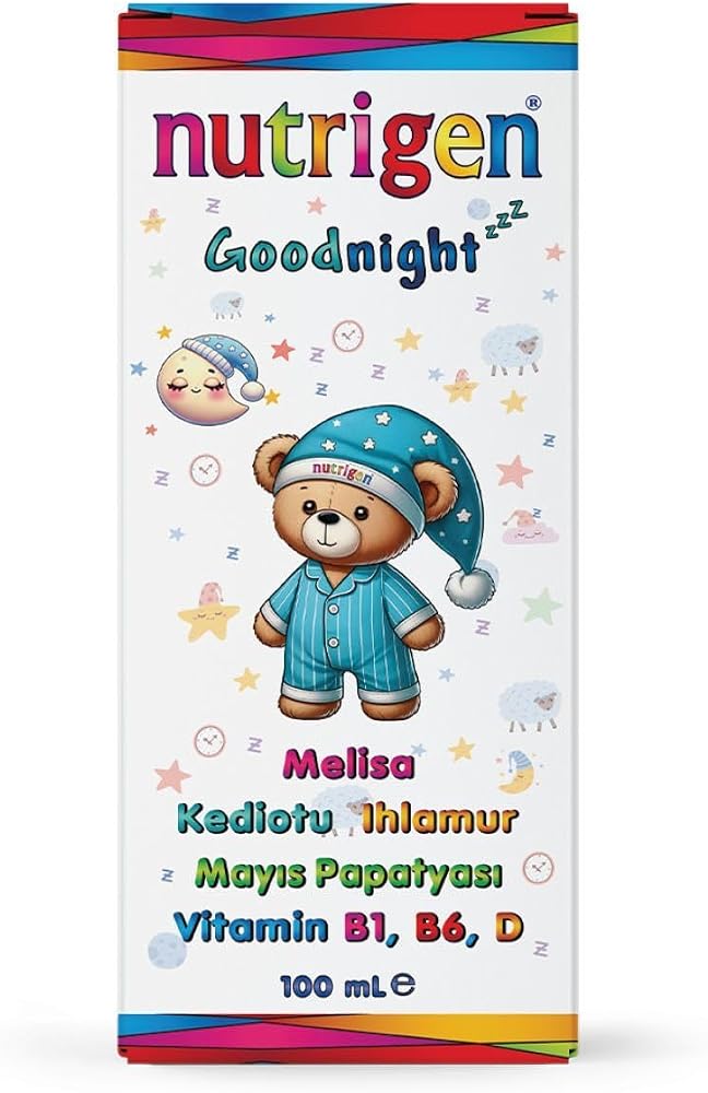 Nutrigen Goodnight Melisa, Kediotu, Mayıs Papatyası, Ihlamur ve Vitaminler