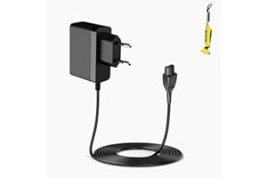 HEBLUMIN 30V Alimentation Chargeur Compatible avec Kärcher FC 7 FC 5 VC 5 Aspirateur sans Fil PS07 Alimentation Câble de Chargeur 1,8 Mètres Câble