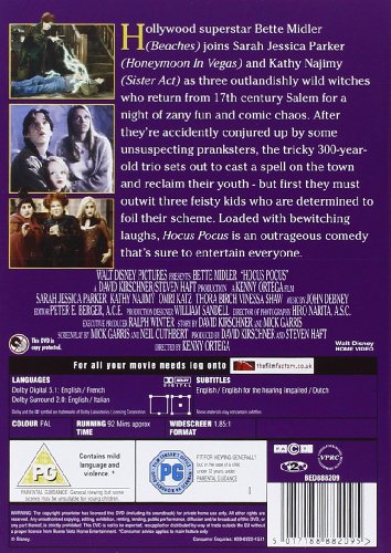 Hocus Pocus [DVD] [1993]