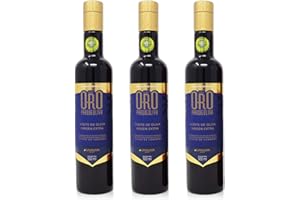 PARQUEOLIVA SERIE ORO - Oliwa z oliwek z pierwszego tłoczenia (odmiany Hojiblanca i Picuda) - opakowanie 3 butelki po 500 ml