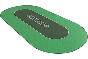 Bullets Playing Cards Designer Poker Gaming Mat (180x90cm) - Texas Hold'em - Tabletop - Cover from