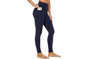 AMYTIS LINGERIE AMYTIS Gym Leggings for Women UK Stretch Soft Yoga Pants for Women Tummy Control Workout Sports Leggings with Pockets