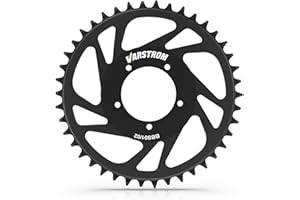 VARSTROM Chainring for BAFANG Mid Motor 36T 42T Sprocket for BBS02B BBS01B Mid Drive Kit,Black Aluminum Chain Wheel for BAFANG 250W/500W/750W Electric Bike Conversion Kits