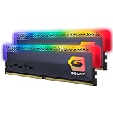 GEIL ORION V RGB GAVSG532GB6400C42ADC 32GB (2x16GB) DDR5 6400MHz CL42, XMP 3.0, On-Die ECC & PMIC, RGB Aydınlatma, Al&uuml;minyum 