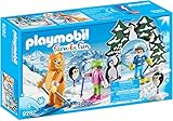 ski figurines Mit 3 Figuren und viel Zubehör
