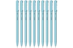 Hauser XO 0.7mm Ball Pen Box Pack | Sleek Body & Minimalistic Design | Matt Finish & Solid Body Type | Low Viscosity Ink With