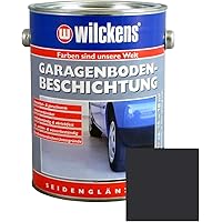 Garagen Bodenbeschichtung 2,5L Beton Boden Estrich Garage Farbe Beschichtung (Anthrazit)