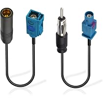 EMagTech Cavo Adattatore Antenna FAKRA Doppio – 1 Maschio A 2 Femmine Per VW, Audi E Compatibili Dal 2008