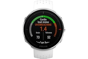 Polar Unisex Adulto Sportwatch per Allenamenti Multisport, Corsa e Nuoto, Impermeabile con GPS e Cardiofrequenzimetro Integrato, Unisex, Policarbonato, Metallo Stainless, Bianco, S/M