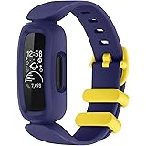 Cinturino Compatibile con Fitbit Ace 3 /Inspire 2 Bambino, Cinturini Silicone Morbido Resilient Sport Regolabile Braccialetti