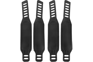 TMRBBESTY Cinghie per Pedali Cyclette,Cinghie A Pedale Per Bicicletta,Pedale Biciclette Cinghie,Universale Cinghie a pedale,Per la maggior parte dei pedali bici da casa o da palestra,2 paia