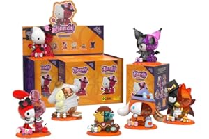 Mighty Jaxx Sanrio Kandy x Sanrio (Édition Spooky Fun) | Boîte scellée, 6 pièces, ne Contient Aucun doublon | Figurines à Collectionner Blind Box