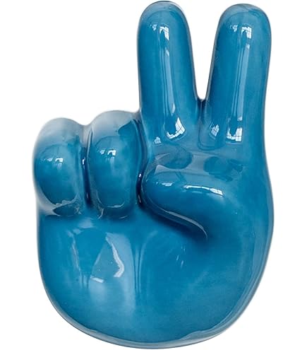 Appendino In Ceramica Per Scaldasalviette - Forma Pollice Su, Fissaggio Senza Fori, Made In Italy