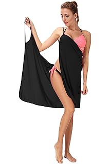 wrap around cover up dress
