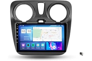 HYMLMY Radio de Coche para Renault Dokker 2012-2020 con Carplay inalámbrico, Pantalla táctil de 9" Android 12 Radio Multimedia para Coche con GPS Navi, Android Auto, WiFi, Bluetooth, RDS FM, USB, c