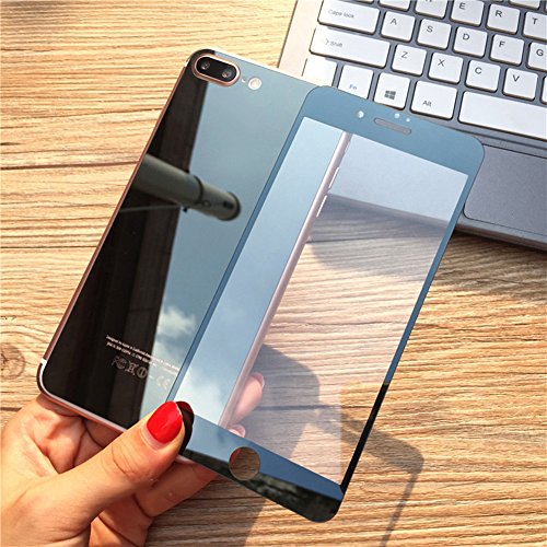 Vorne & hinten Spiegel Effekt ausgeglichenes Glas Screen Protector für iPhone 7/7 Plus