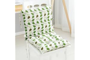 Hoowarm Cojin con Respaldo para sillones de Interior y Exterior. Cojín con Respaldo para Sillas de terraza. Cojines Acolchados para sillas terraza (Color : S)