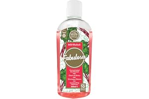 Fabulosa 4 in 1 Concentrated Antibacterial Disinfectant All Purpose Cleaner, 220ml, Individual, Wild Rhubarb