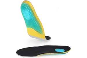 KWIM'S France® Semelle ORTHOPÉDIQUE, Semelle Gel ACTIV Sport - Semelle Chaussure - Amorti Les Chocs et soulage Les épines calcanéenne pour Un Confort Optimal [35 40 EU]