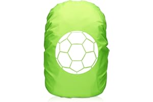 Ourdort Housse de Pluie pour Sac à Dos, Set Protection Pluie Hydrofuge, Housse Sac a Dos Impermeable, Housse de Sac à Dos Réfléchissante, Housse de Pluie pour Casque, pour Randonnée, Camping, Vélo