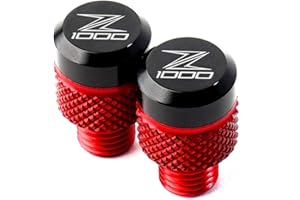 ZeNaha Motorrad M10*1,25 Spiegel Lochstopfen Schrauben Abdeckung Kompatibel mit Z900 RS SE Z650 Z750 Z800 Z1000 SX Z400 Z250 Z300