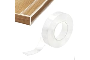 leruiyezs Protector Esquinas Bebe Extra Fuerte 1mm Grosor con Nano Tape Adhesivo 3 Cm Ancho 5 M Largo Seguridad Infantil para Protección Esquineras Protectoras Bebe Y Rotectores De Bordes