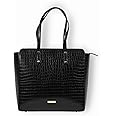 The Gusto Beyond+ Croco - Premium Vegan Leather Tote Bag for Women, Big Size | Stylish Handbag for women with Zip Closure | Fit for Office Bag, College, Travel Use | Handcrafted in India
