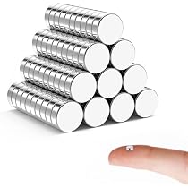 100 Stück Neodym-Magnete – 6 Mm X 3 Mm, Starke Runde Mini-Magnete Für Kühlschrank & Whiteboard