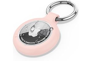 VANCLE Étuis pour Apple AirTag 2021-1 Pièce TPU Coque AirTags avec Couvercle Étanche, Anti-Chute et Anti-Rayures pour Apple Air Tag Case Cover